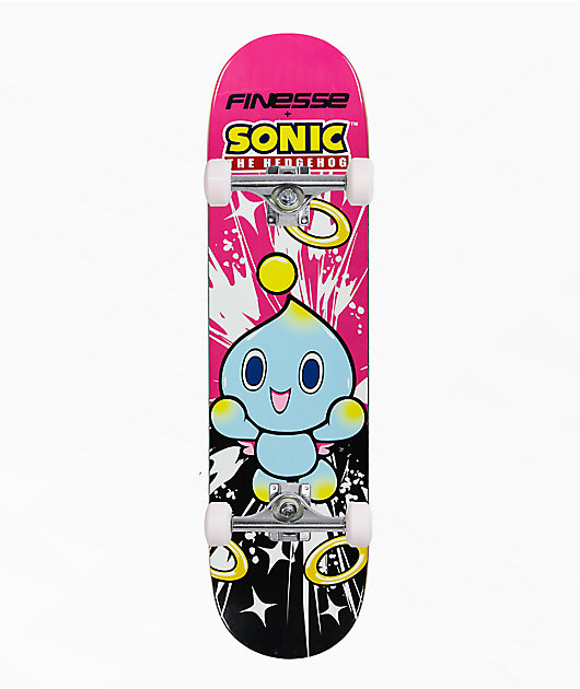 Finesse x Sonic Chao 8.0" Skateboard Deck